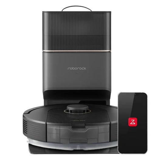 Roborock® Q5 Pro+ Robot Vacuum and Mop with Auto-Empty Dock, 770ml Large Dustbin for Pet Hair